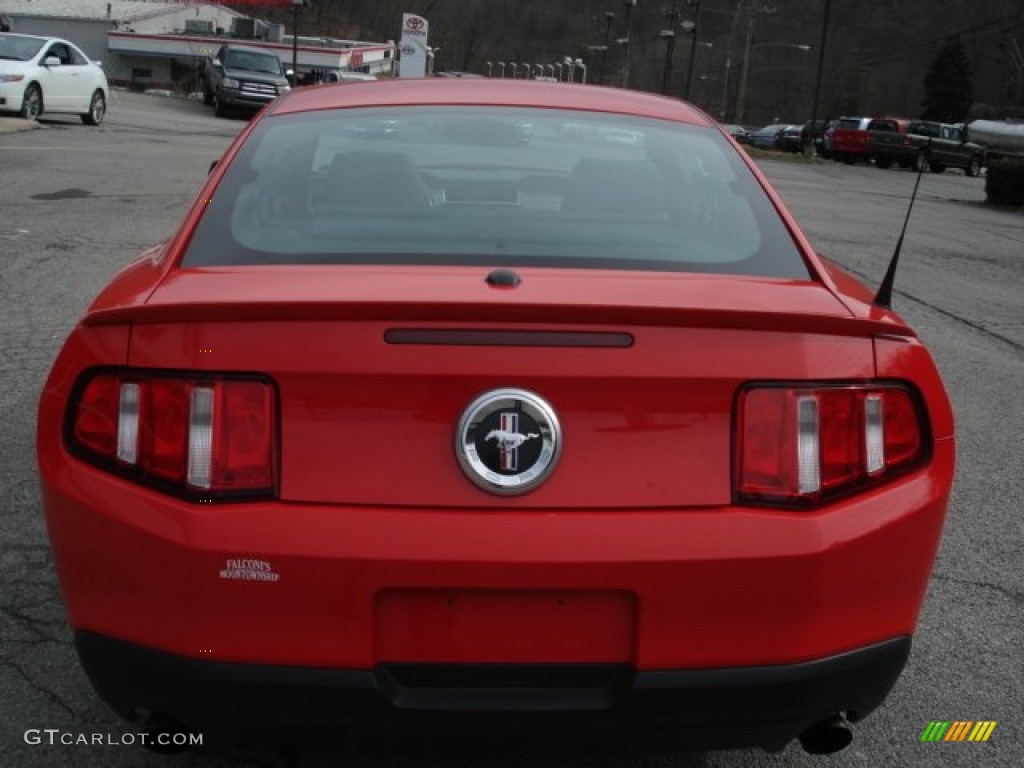 2011 Mustang V6 Premium Coupe - Race Red / Charcoal Black photo #7
