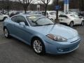 2007 Sky Blue Hyundai Tiburon GS  photo #3