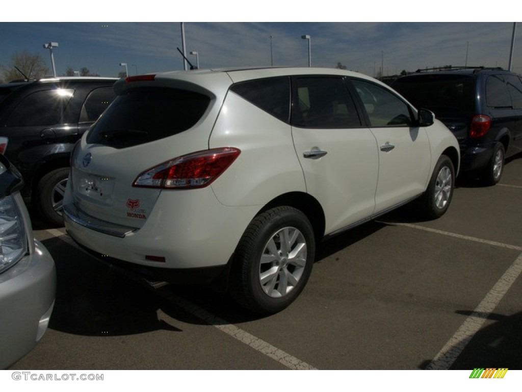 2011 Murano S AWD - Glacier White Pearl / Beige photo #2