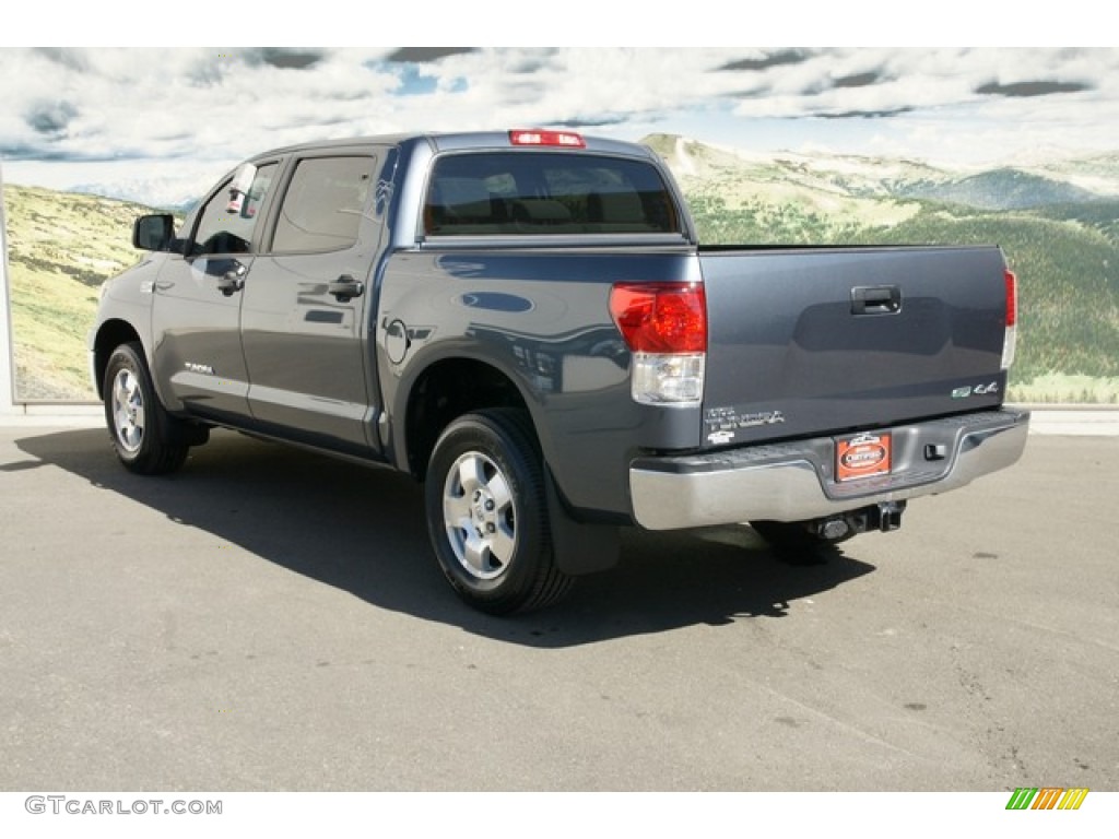 2010 Tundra CrewMax 4x4 - Slate Gray Metallic / Graphite Gray photo #2