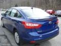 2012 Sonic Blue Metallic Ford Focus SE SFE Sedan  photo #6