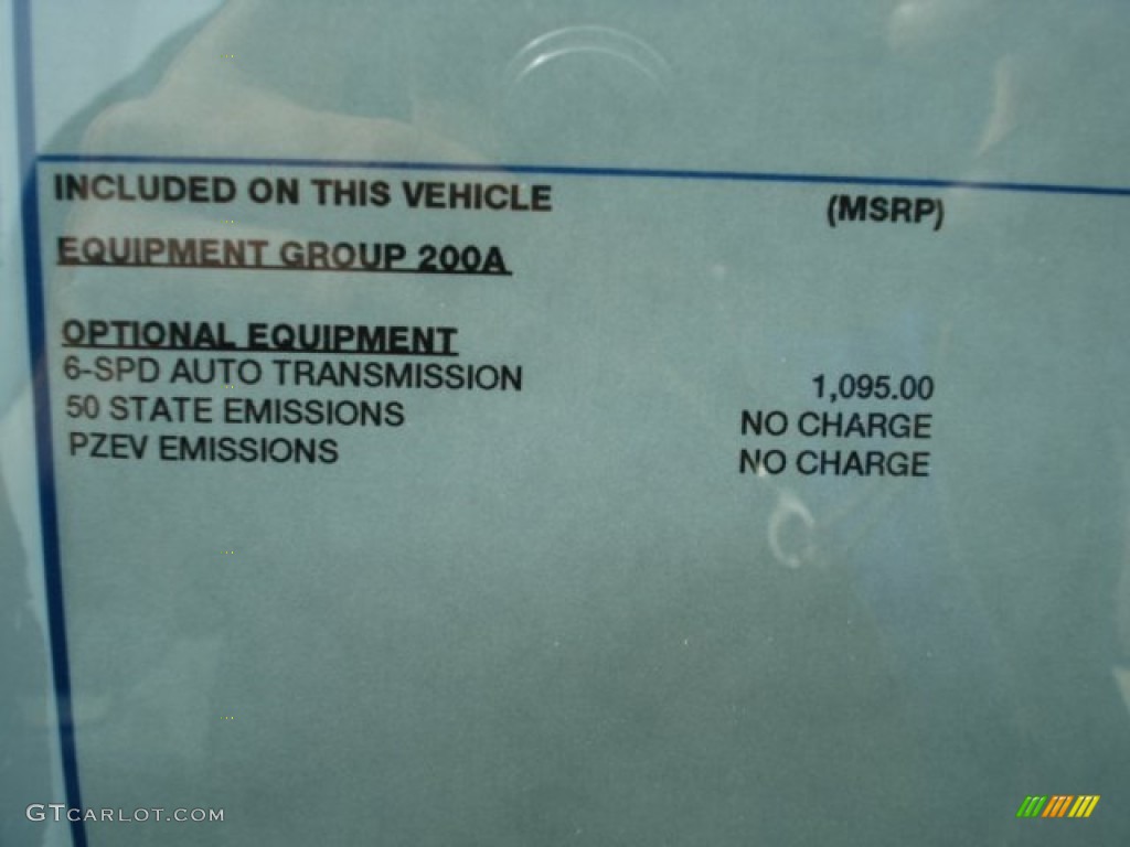 2012 Ford Focus SE Sedan Window Sticker Photo #62420471