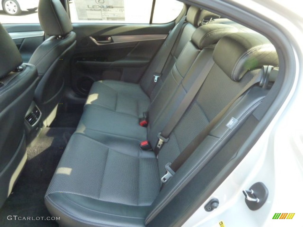 Black Interior 2013 Lexus GS 350 AWD F Sport Photo #62421085