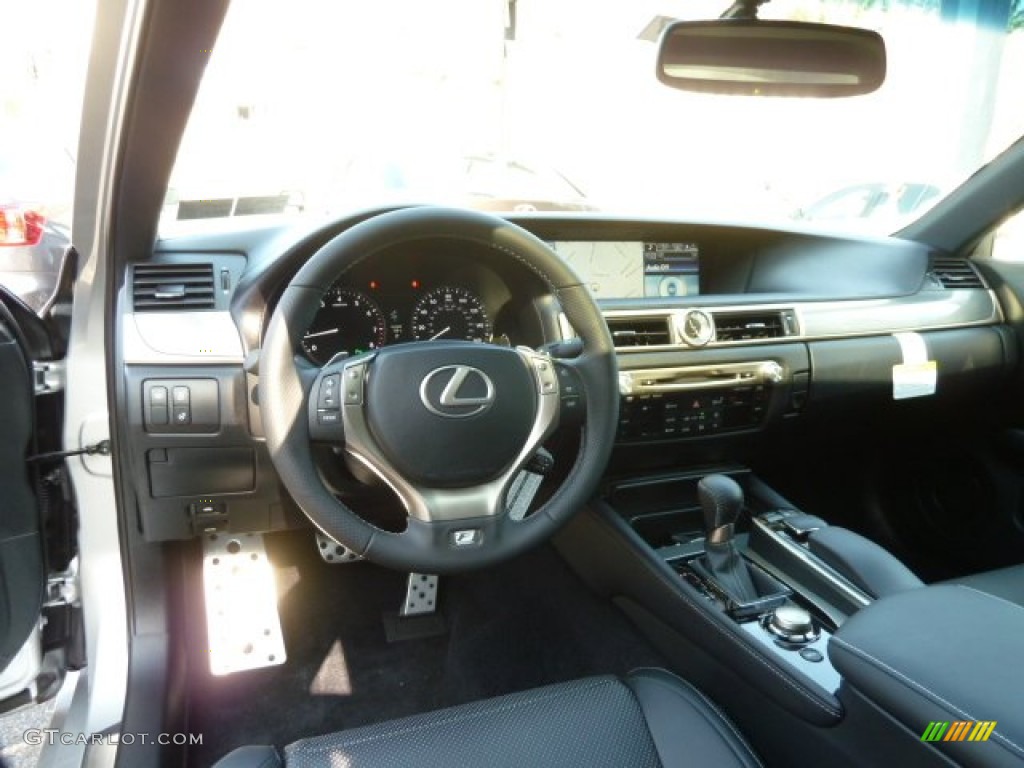 2013 Lexus GS 350 AWD F Sport Black Dashboard Photo #62421094