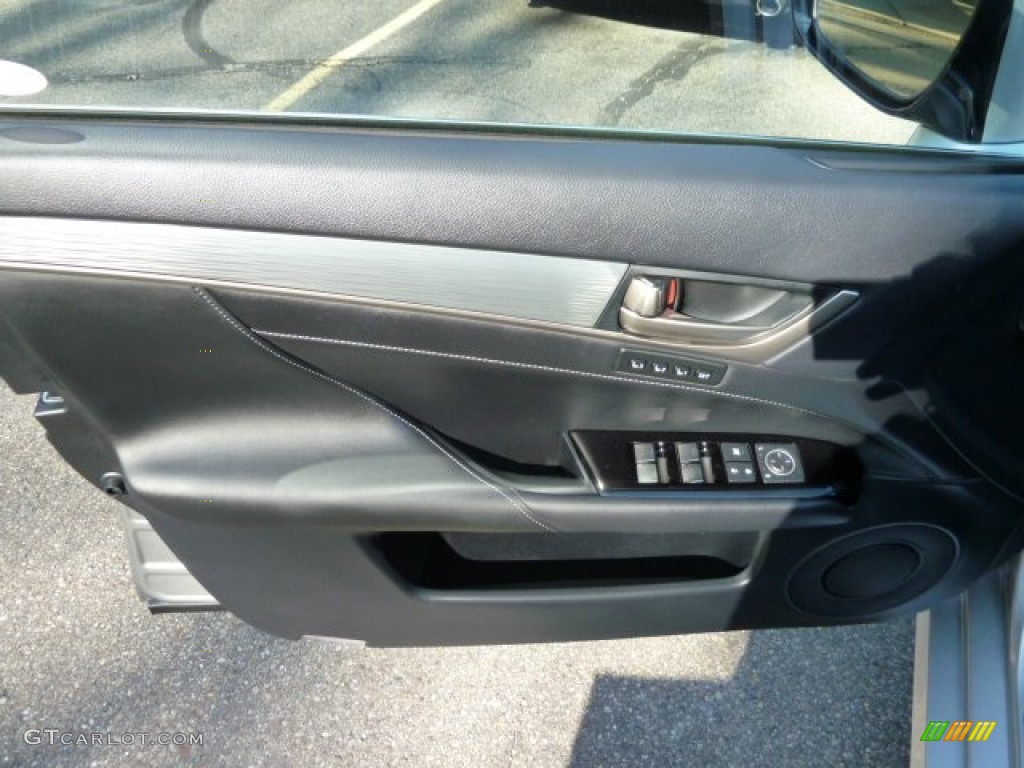 2013 Lexus GS 350 AWD F Sport Black Door Panel Photo #62421102
