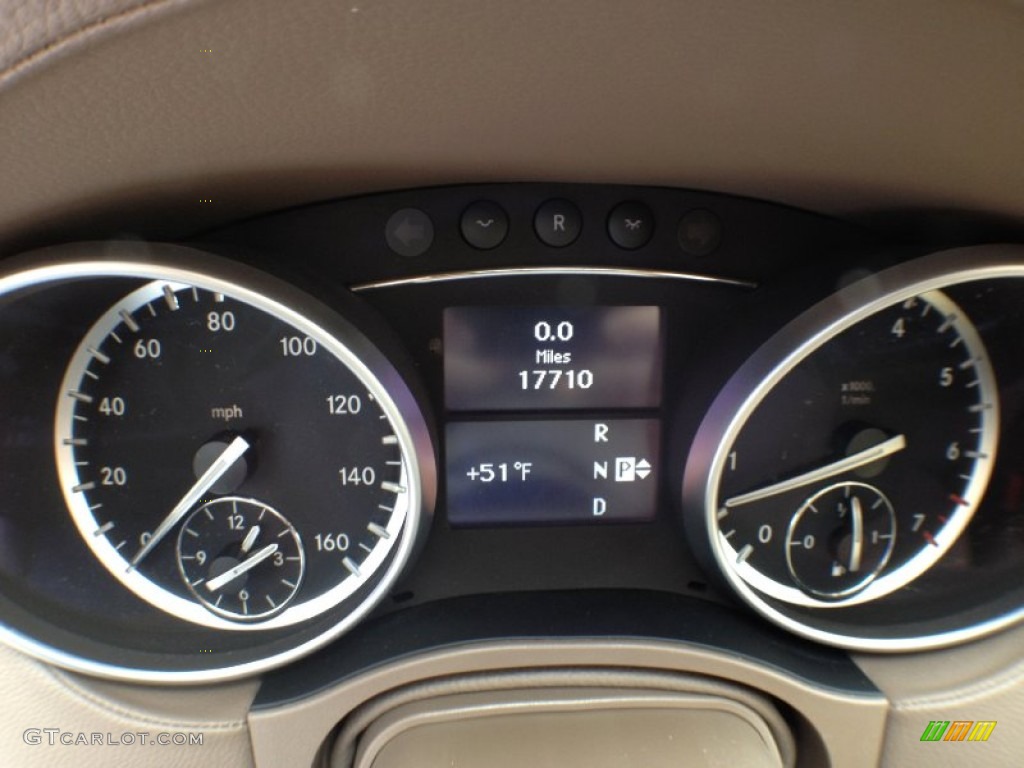 2010 Mercedes-Benz GL 450 4Matic Gauges Photo #62421124