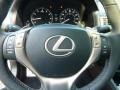 2013 Lexus GS Black Interior Steering Wheel Photo