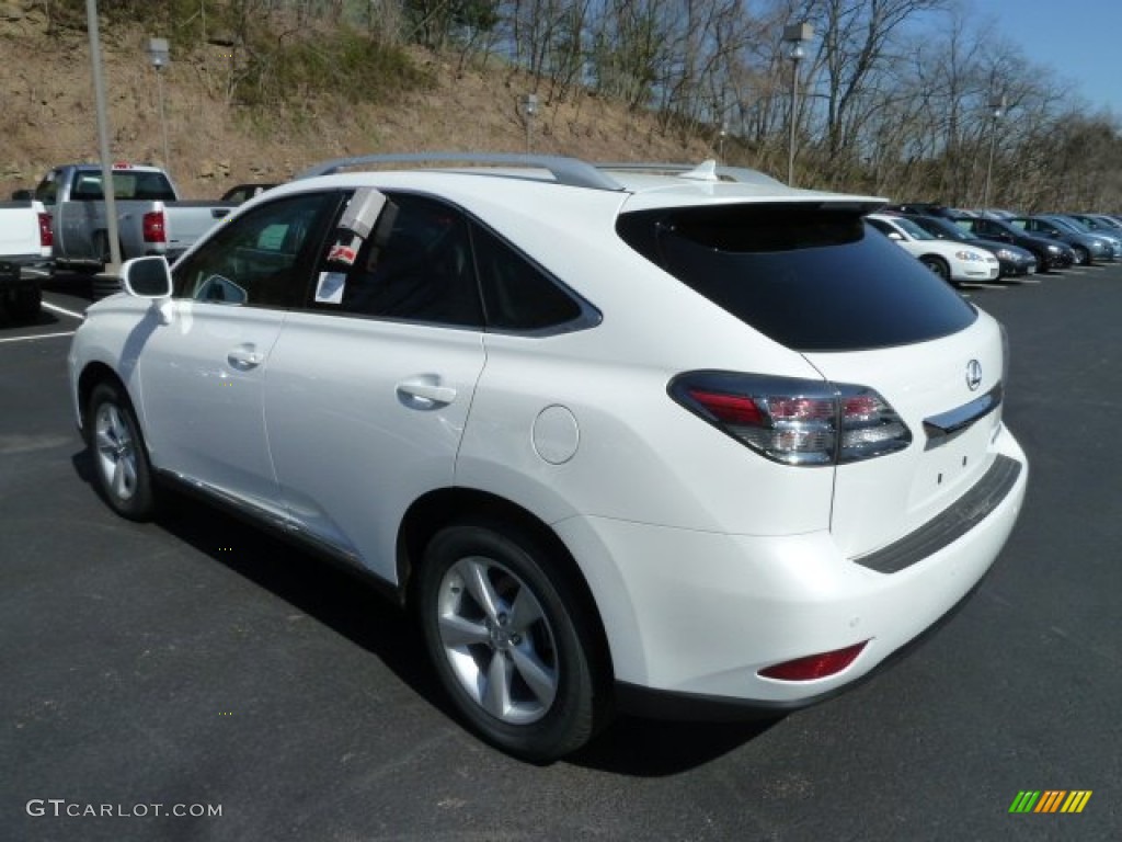 2012 RX 350 AWD - Starfire White Pearl / Black photo #2