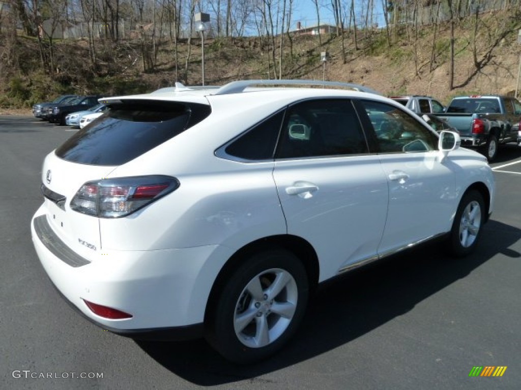 2012 RX 350 AWD - Starfire White Pearl / Black photo #4