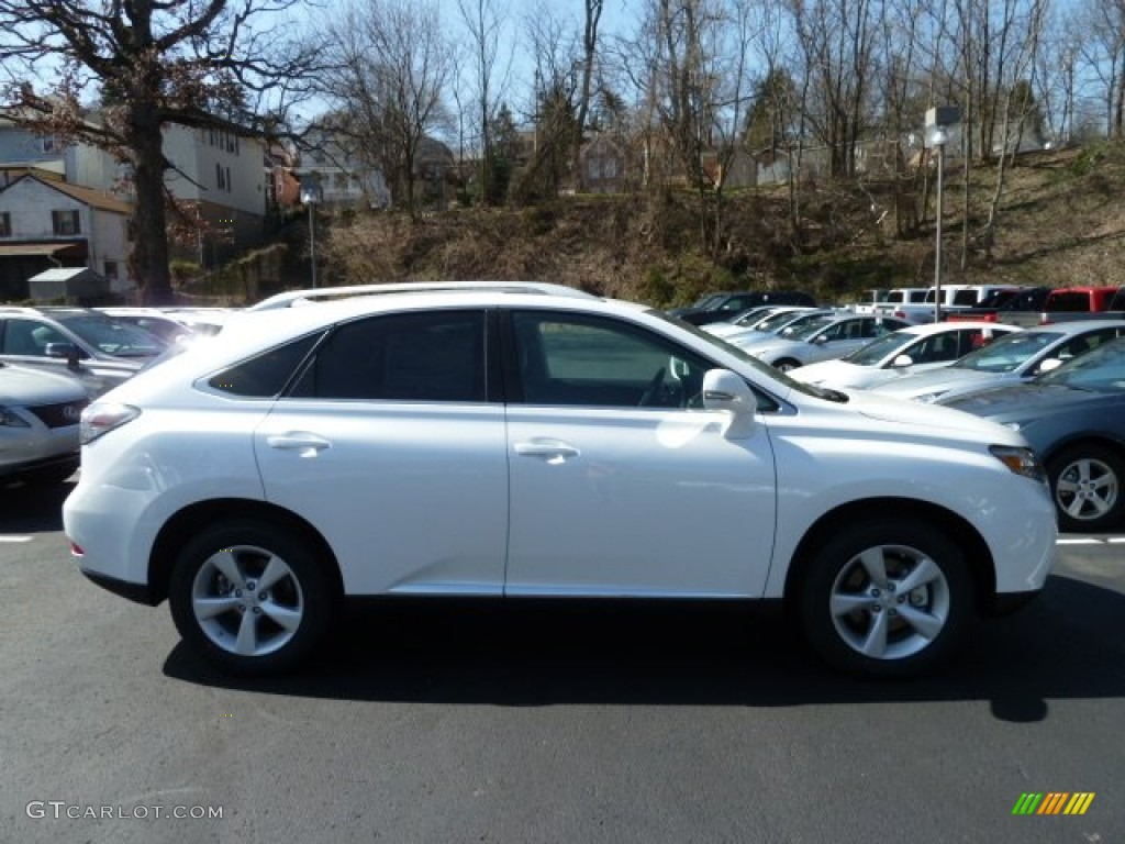 2012 RX 350 AWD - Starfire White Pearl / Black photo #5