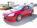 2003 San Marino Red Honda Accord EX V6 Coupe  photo #3