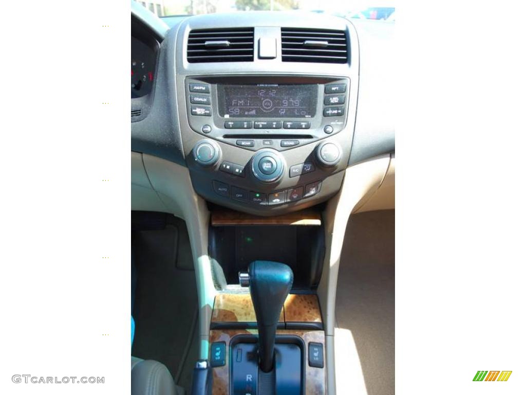 2003 Accord EX V6 Coupe - San Marino Red / Ivory photo #11