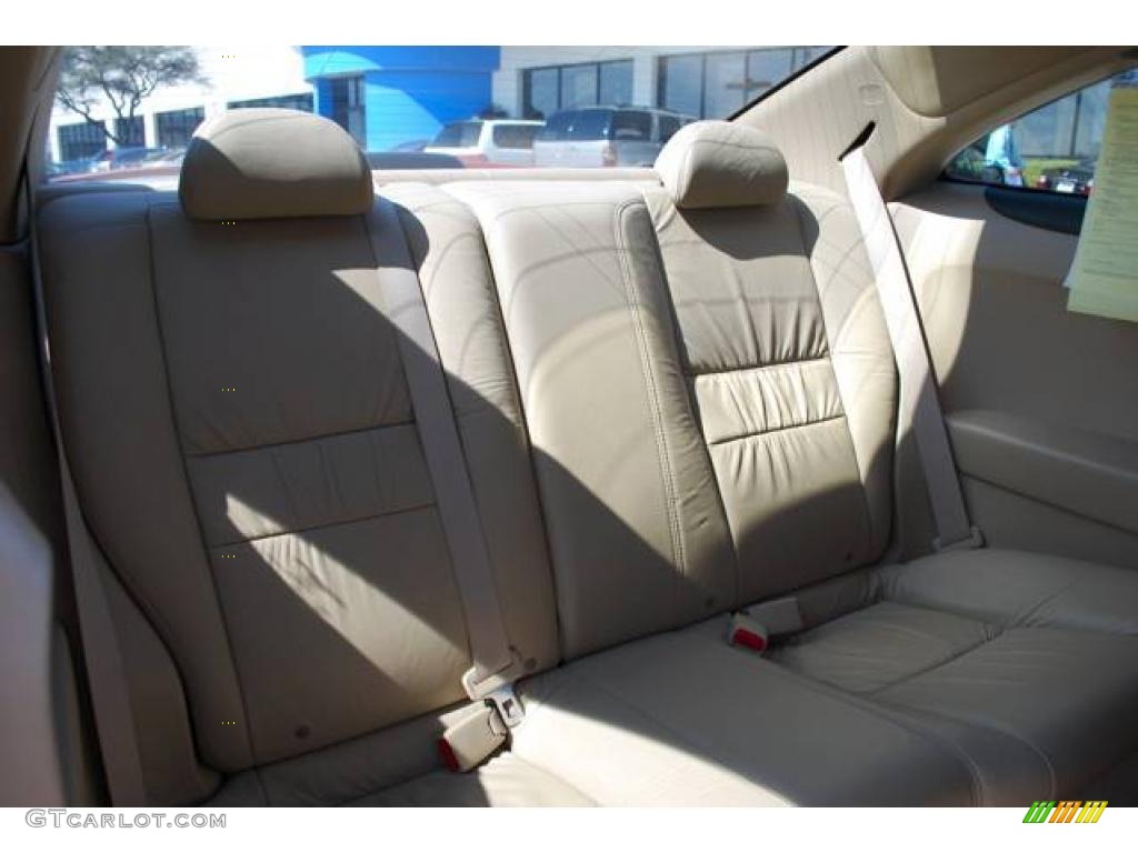 2003 Accord EX V6 Coupe - San Marino Red / Ivory photo #27