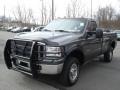 Dark Shadow Grey Metallic 2005 Ford F250 Super Duty XLT Regular Cab 4x4