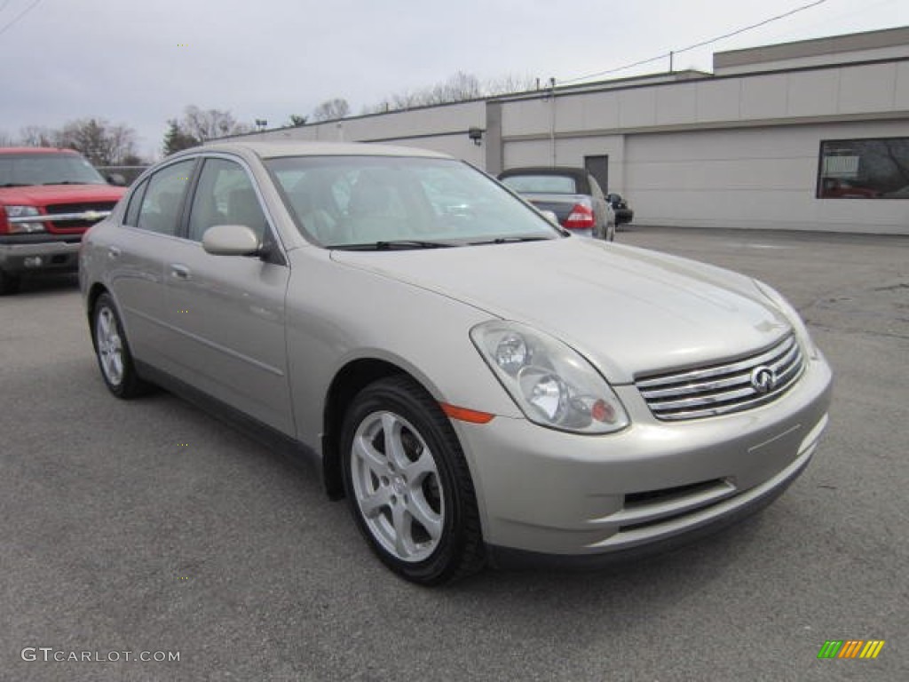 Desert Platinum Metallic Infiniti G