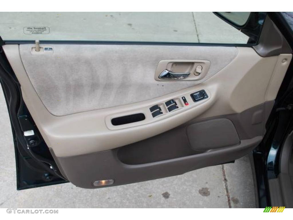1999 Accord EX Sedan - Dark Emerald Pearl / Ivory photo #13