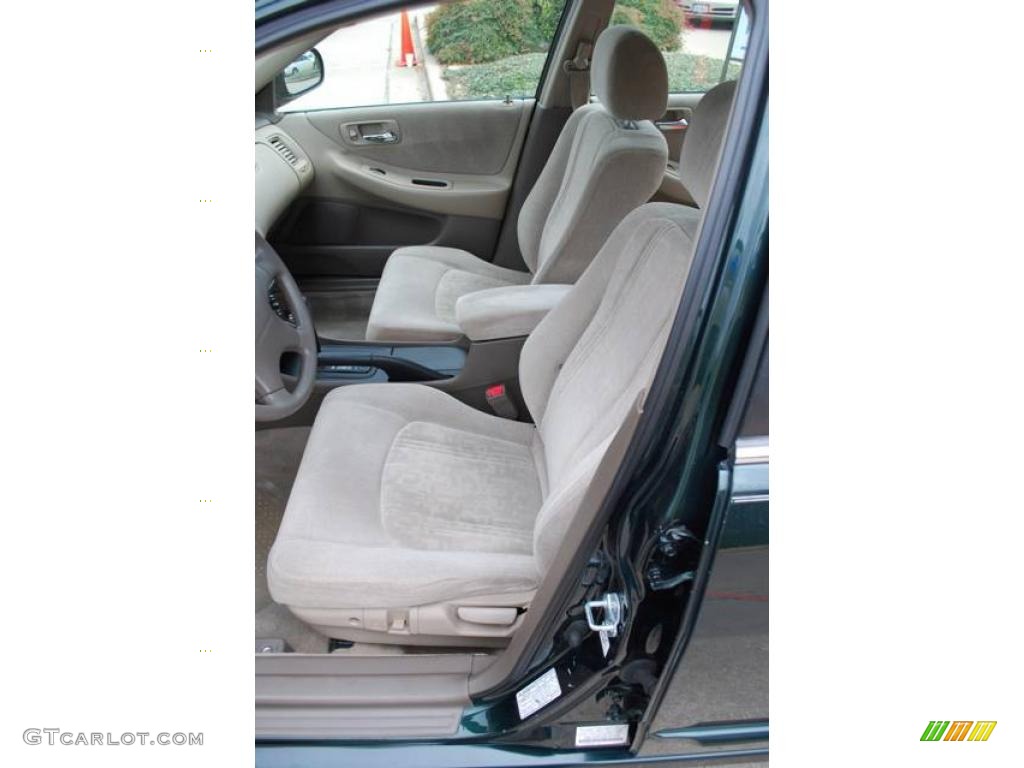 1999 Accord EX Sedan - Dark Emerald Pearl / Ivory photo #16