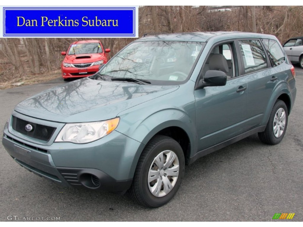 Sage Green Metallic Subaru Forester