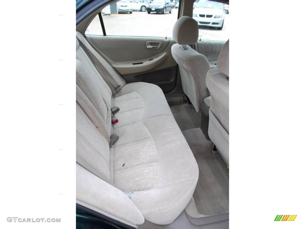 1999 Accord EX Sedan - Dark Emerald Pearl / Ivory photo #34
