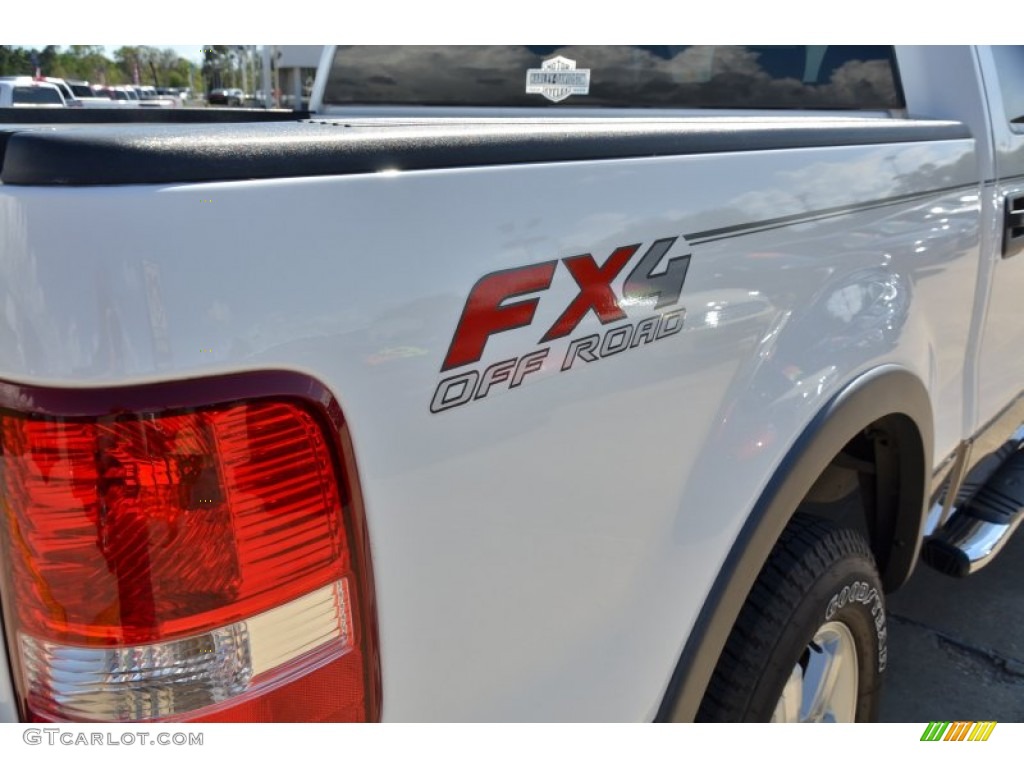 2006 F150 FX4 SuperCrew 4x4 - Oxford White / Black photo #7