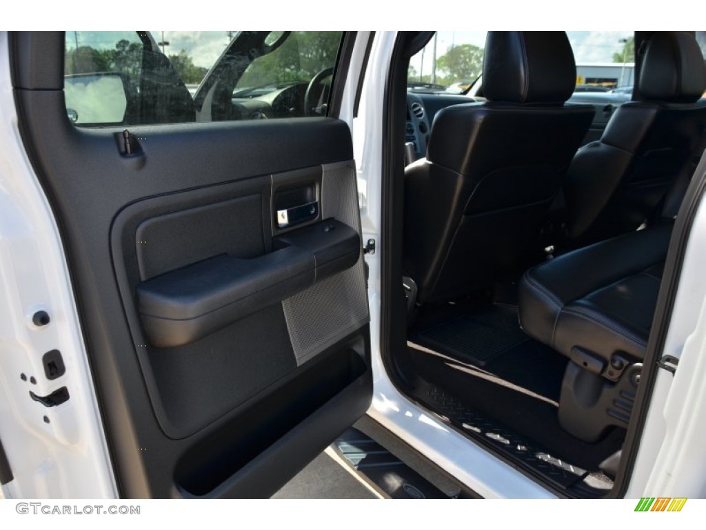 2006 F150 FX4 SuperCrew 4x4 - Oxford White / Black photo #28