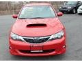 2008 Lightning Red Subaru Impreza WRX Sedan  photo #2