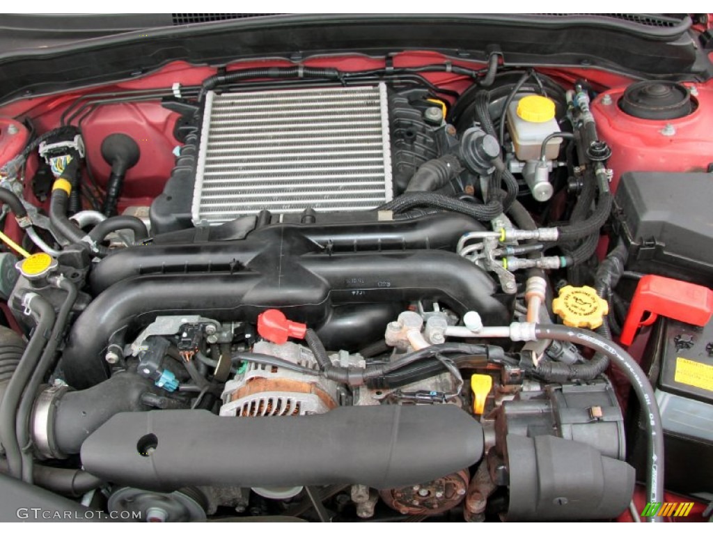2008 Subaru Impreza WRX Sedan 2.5 Liter Turbocharged DOHC 16-Valve VVT Flat 4 Cylinder Engine Photo #62425653