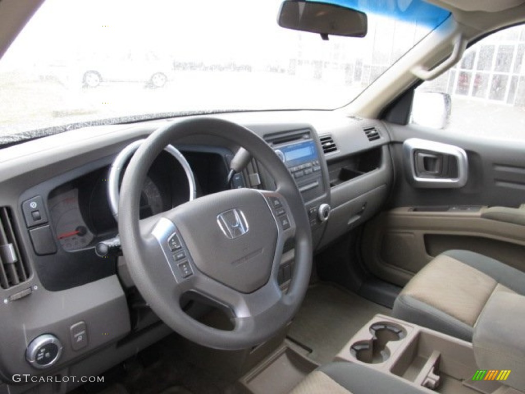 Beige Interior 2007 Honda Ridgeline RTS Photo #62426595