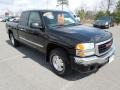 2003 Onyx Black GMC Sierra 1500 SLE Extended Cab 4x4  photo #2