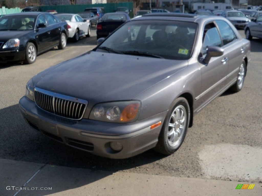 2003 XG350 Sedan - Evening Fog / Black photo #3