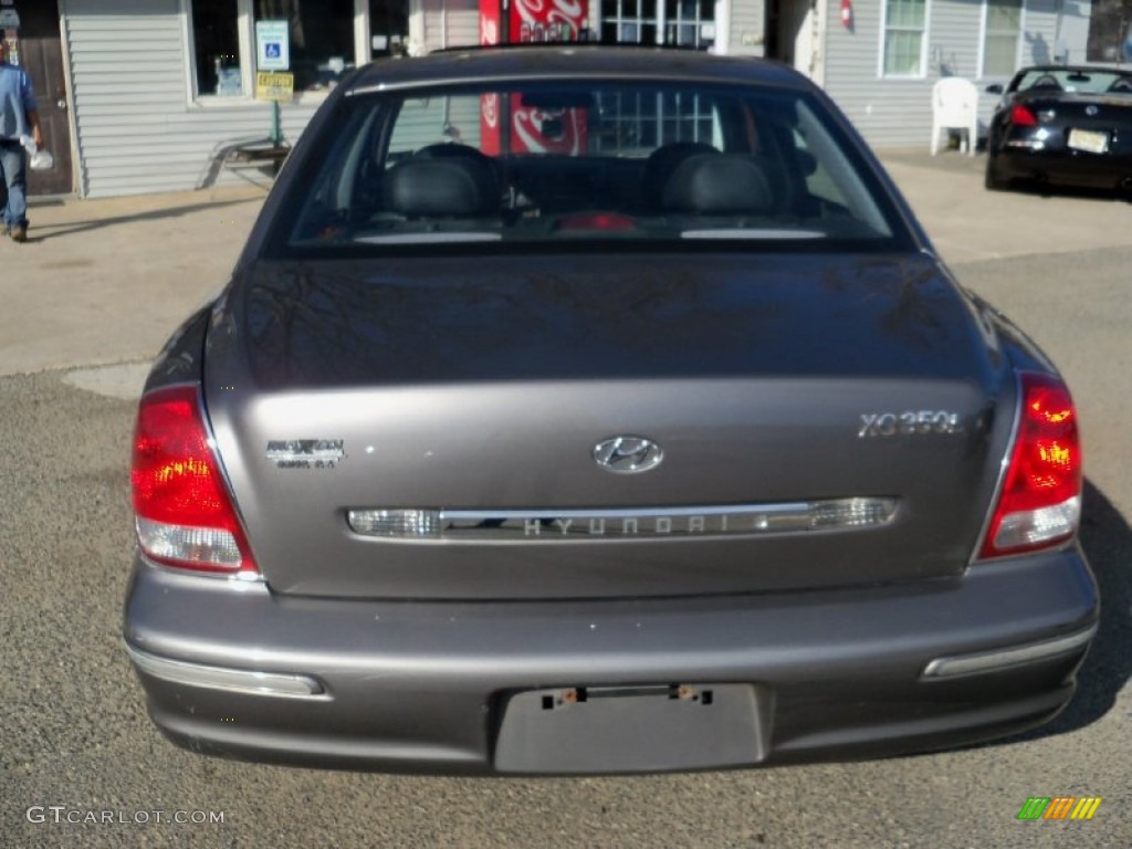 2003 XG350 Sedan - Evening Fog / Black photo #4