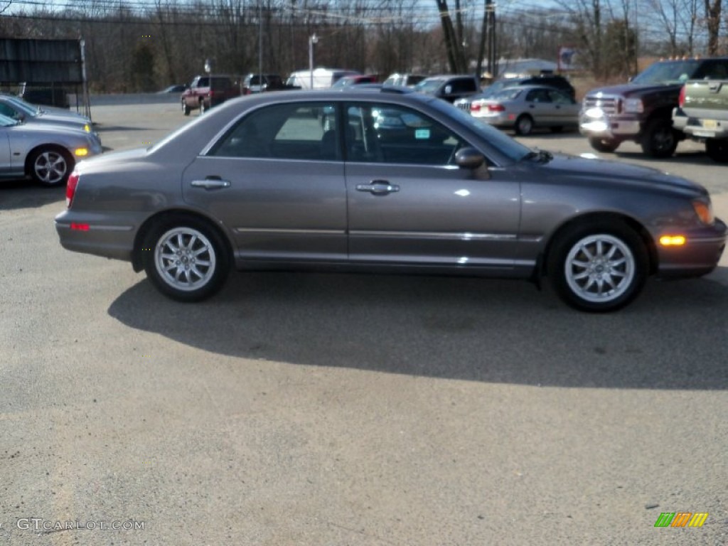 2003 XG350 Sedan - Evening Fog / Black photo #7