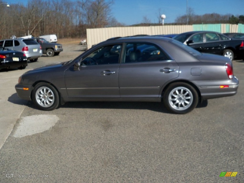 2003 XG350 Sedan - Evening Fog / Black photo #8