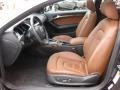 Cinnamon Brown Front Seat Photo for 2010 Audi A5 #62429607