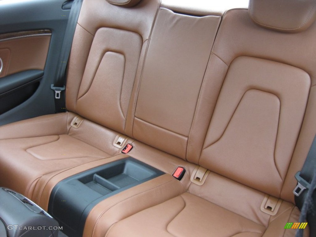 Cinnamon Brown Interior 2010 Audi A5 3.2 quattro Coupe Photo #62429613