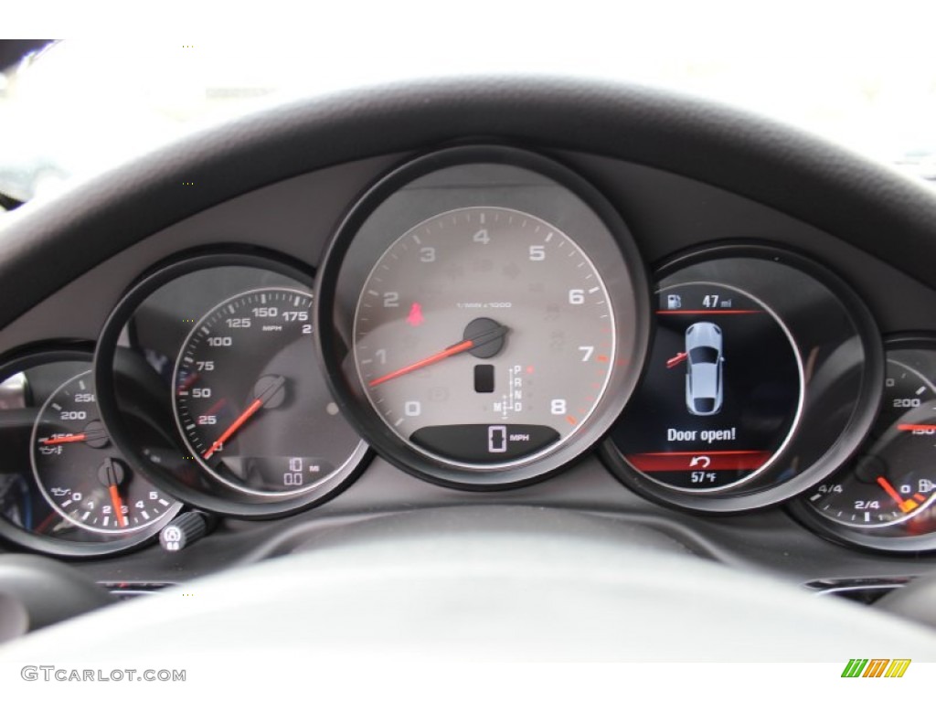 2012 Porsche Panamera S Gauges Photo #62430555