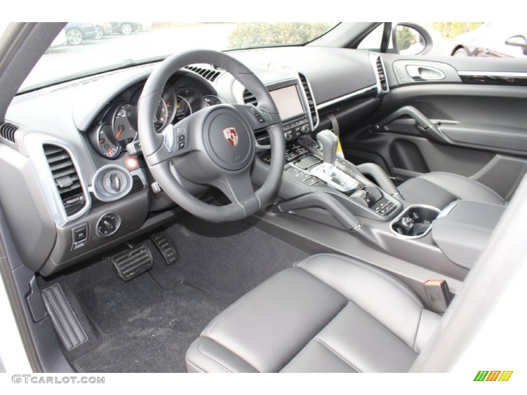 Black Interior 2012 Porsche Cayenne Standard Cayenne Model Photo #62430717
