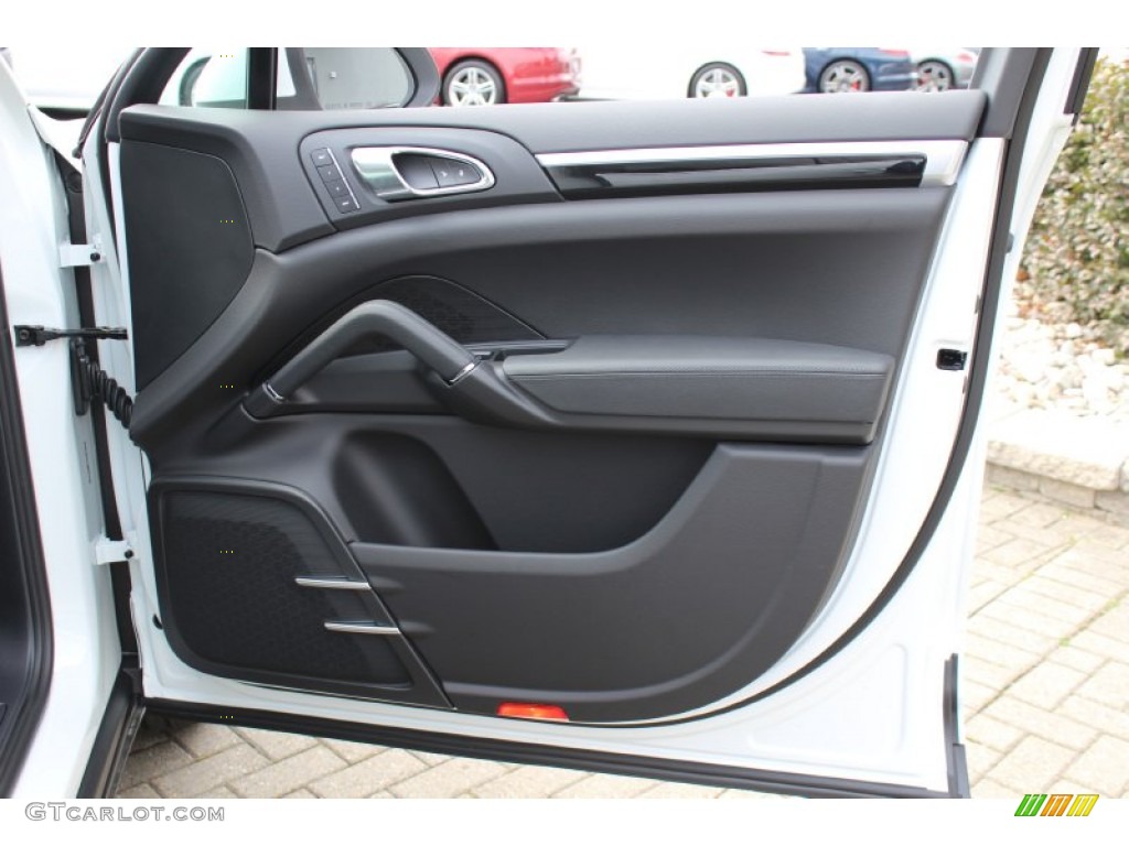 2012 Porsche Cayenne Standard Cayenne Model Black Door Panel Photo #62430822