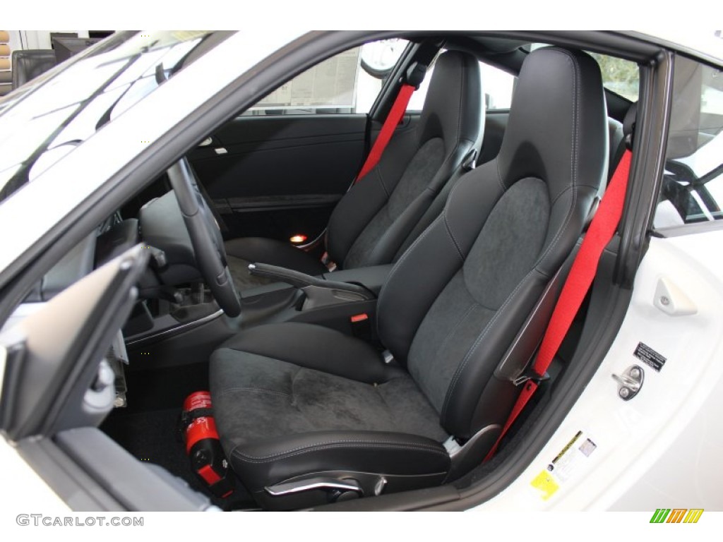 Black Leather w/Alcantara Interior 2012 Porsche 911 Carrera 4 GTS Coupe Photo #62430927
