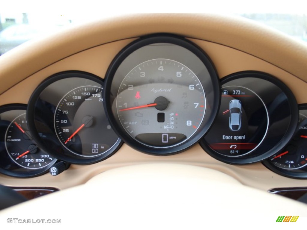 2012 Porsche Panamera S Hybrid Gauges Photo #62431071
