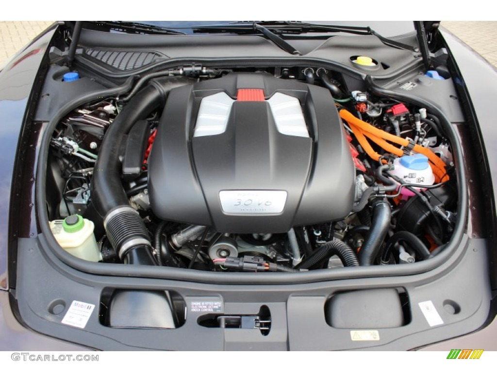 2012 Porsche Panamera S Hybrid 3.0 Liter DFI Supercharged DOHC 24-Valve VVT V6 Gasoline/Electric Hybrid Engine Photo #62431107