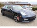 Dark Blue Metallic 2012 Porsche Panamera Turbo Exterior