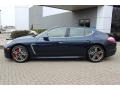 Dark Blue Metallic 2012 Porsche Panamera Turbo Exterior