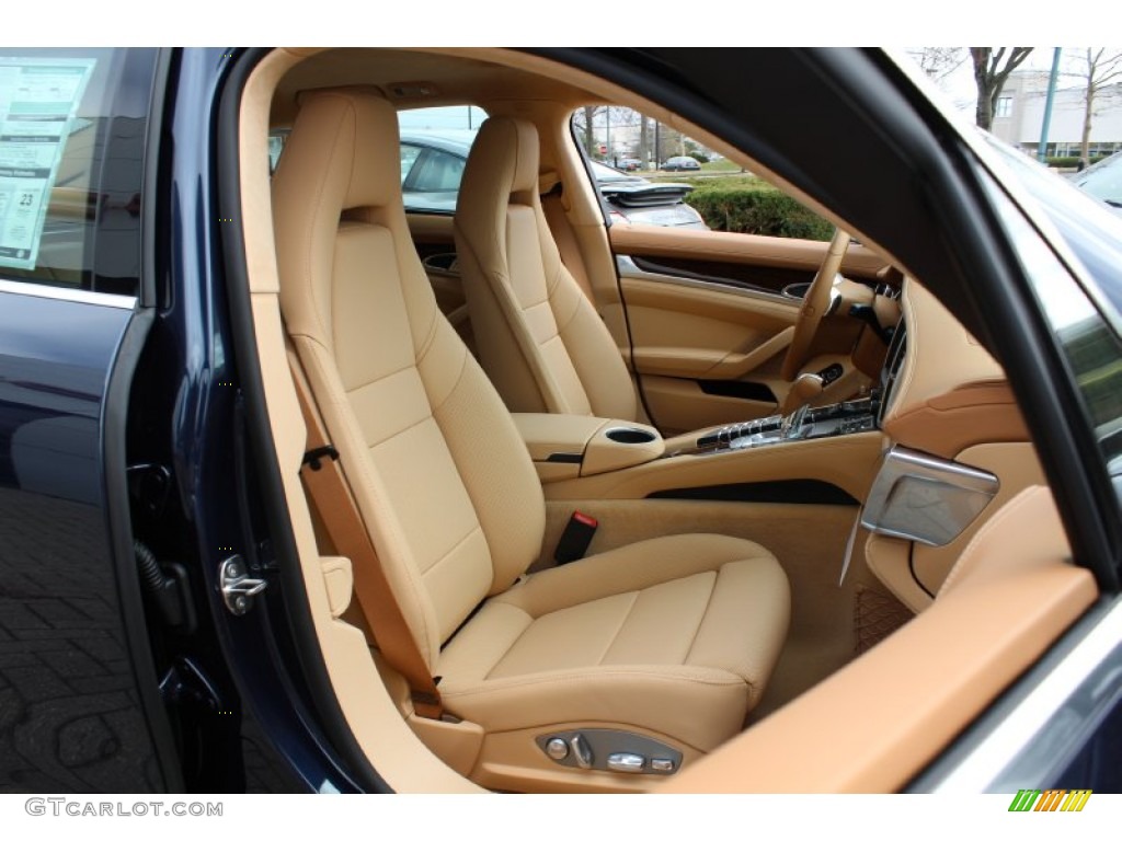 Luxor Beige Interior 2012 Porsche Panamera Turbo Photo #62431308