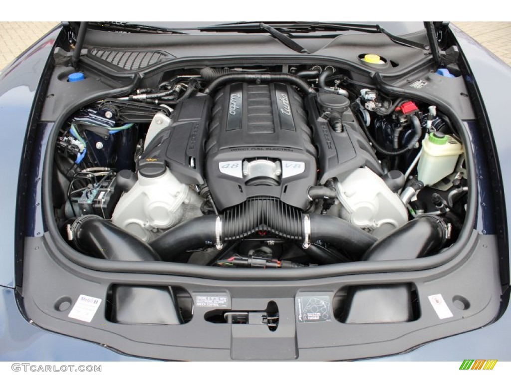 2012 Porsche Panamera Turbo 4.8 Liter DFI Twin-Turbocharged DOHC 32-Valve VarioCam Plus V8 Engine Photo #62431311