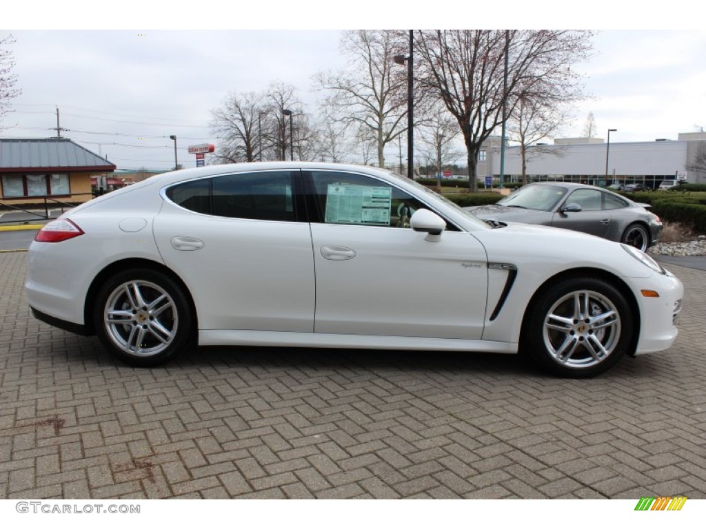 Carrara White 2012 Porsche Panamera S Hybrid Exterior Photo #62431335