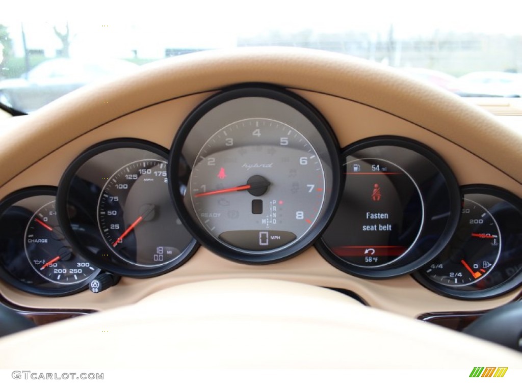 2012 Porsche Panamera S Hybrid Gauges Photo #62431380