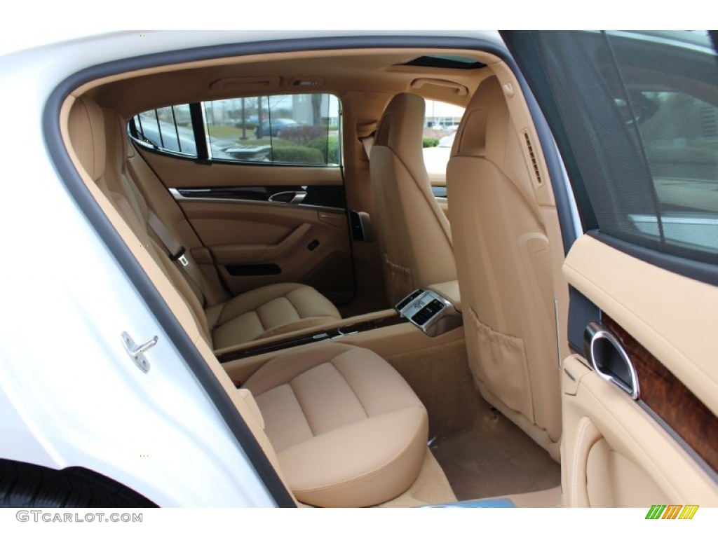 Luxor Beige Interior 2012 Porsche Panamera S Hybrid Photo #62431401