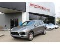 Meteor Grey Metallic 2012 Porsche Cayenne Turbo Exterior