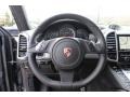 Black 2012 Porsche Cayenne Turbo Steering Wheel
